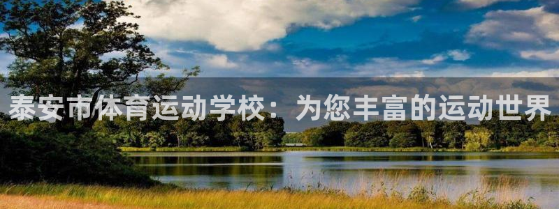 vsport体育官方正版app娱乐平台：泰安市体育运动学校：
