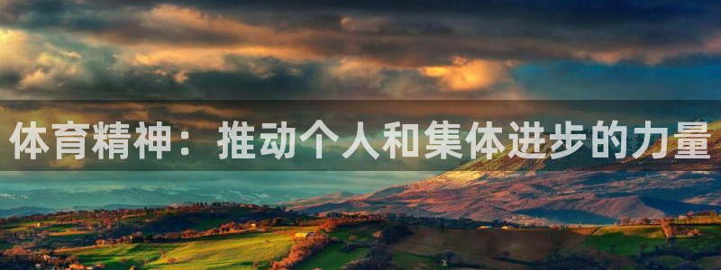 vsport体育官网下载招商：体育精神：推动个人和集体进步的