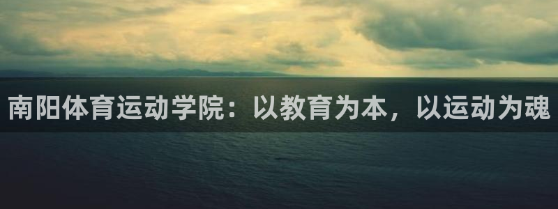vsport体育官方正版app娱乐是那个系列的台子：南阳体育